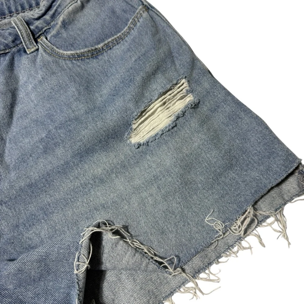 Hollister‎ Curvy Ultra High Rise Vintage Relaxed Mom Shorts size 15